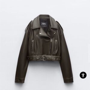 ZARA Leather jacket BNWT**